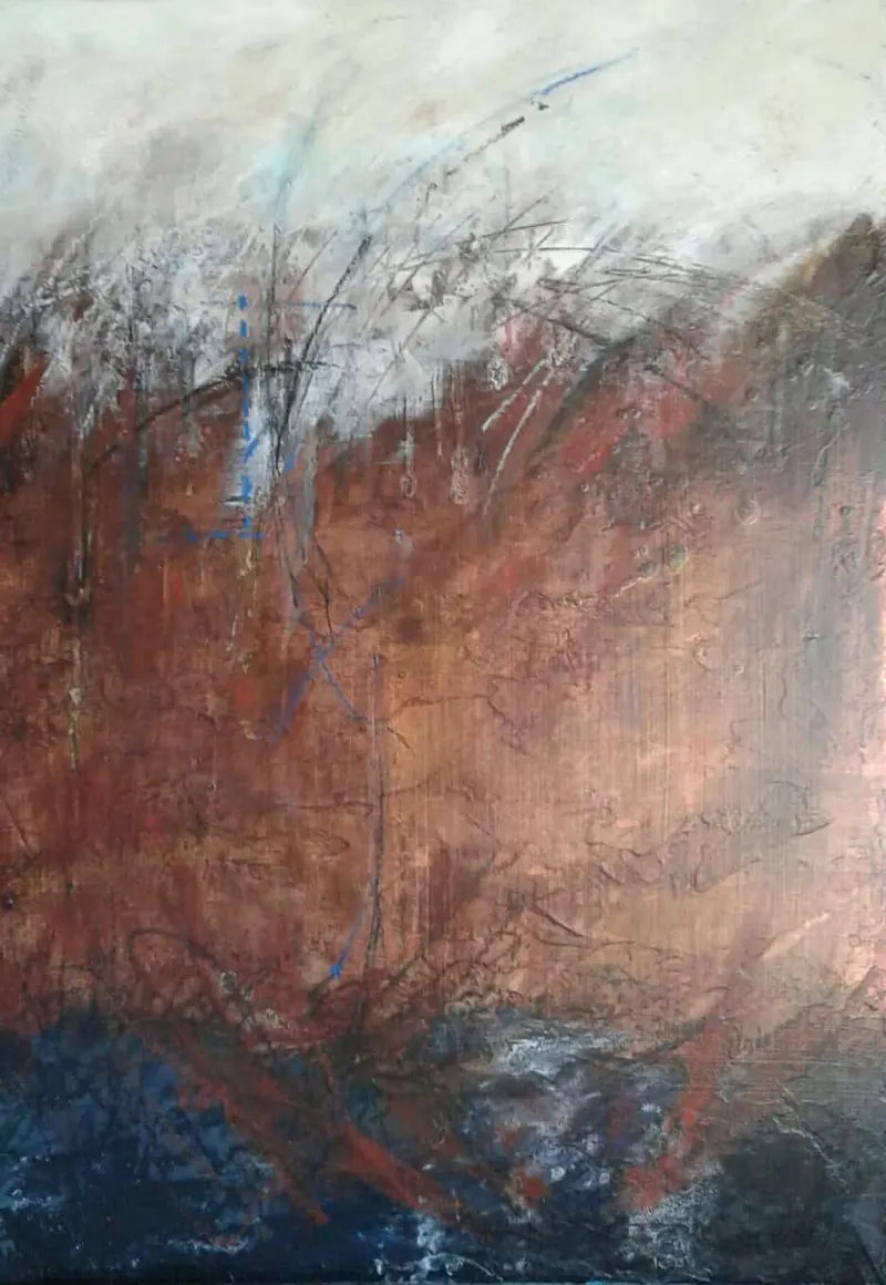 Brazen Skies II, Acrylic on canvas