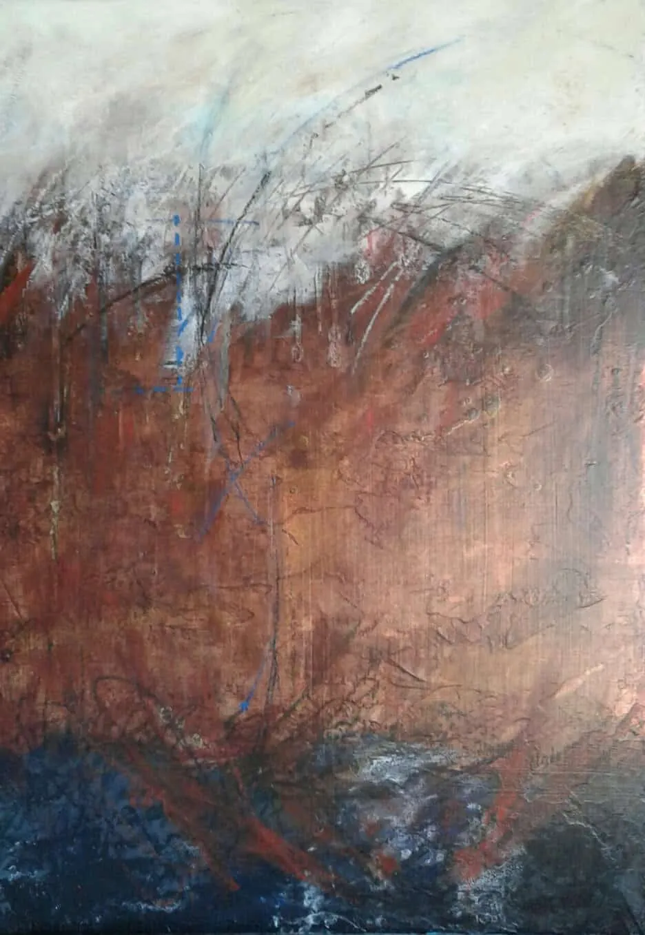 Brazen Skies II, Acrylic on canvas, by Tim Naude
